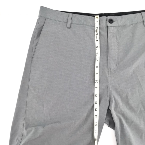Ocean Current Men's Hybrid Gray Flat Front Shorts Size 40 - Picture 4 of 7